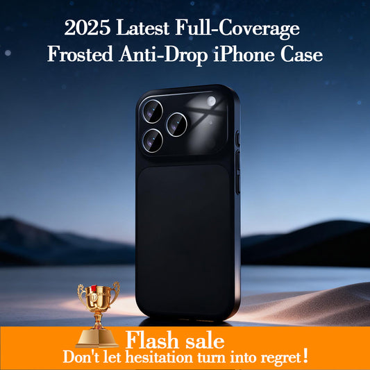 🔥New iPhone Case, Matte Finish, Lens Drop Protection