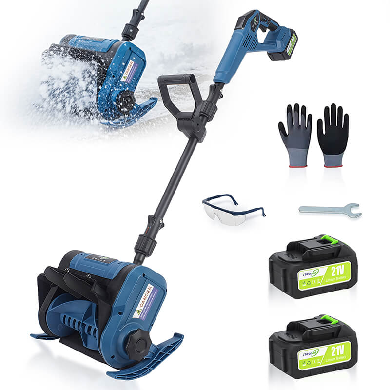 16 inches Electric Snow Shovel Plus with 2 Batteries