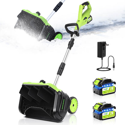 16 inches Electric Snow Shovel Plus with 2 Batteries