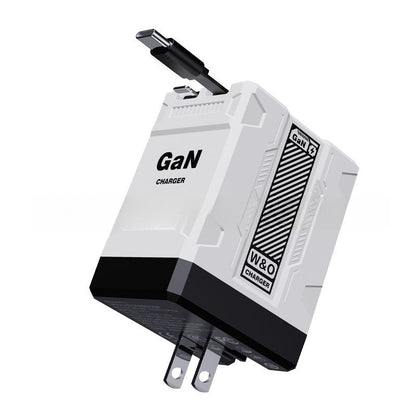 GaNPro 45W Retractable Fast Charger Cube