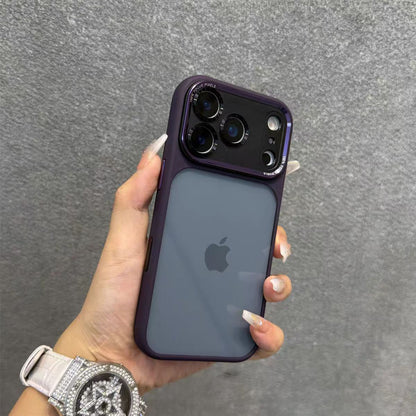 Premium Clear iPhone Case with Lens Protection Ring