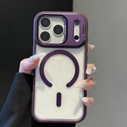 2026 New Lens Holder Transparent Magnetic Full-Coverage Protective Case