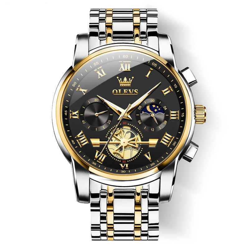 🔥Black-Friday-Mega-Angebot – 60 % Rabatt!🔥Luxury Design Dodecagon Quartz Watch New Multifunctional Men's Wristwatch