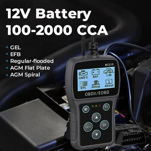 🎁2025 Hot Sale 50% OFF💥BT100 Car Battery Tester 12V Load Tester