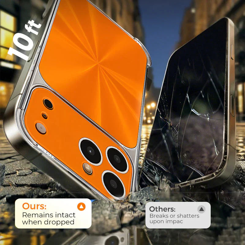 2025 Latest Quad-corner Drop-proof CD-texture Case for iPhone