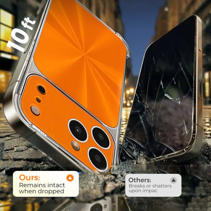 2025 Latest Quad-corner Drop-proof CD-texture Case for iPhone