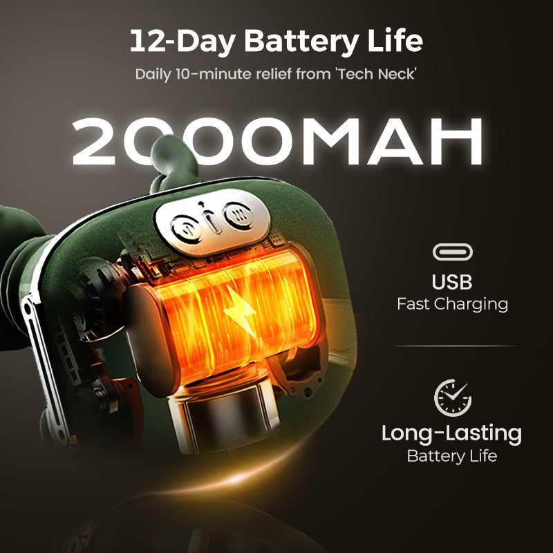 🎅Christmas promotion 60% OFF🎁Cozy Christmas Neck Hug - 3-Speed Smart Massager