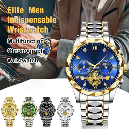 🔥Black-Friday-Mega-Angebot – 60 % Rabatt!🔥Luxury Design Dodecagon Quartz Watch New Multifunctional Men's Wristwatch
