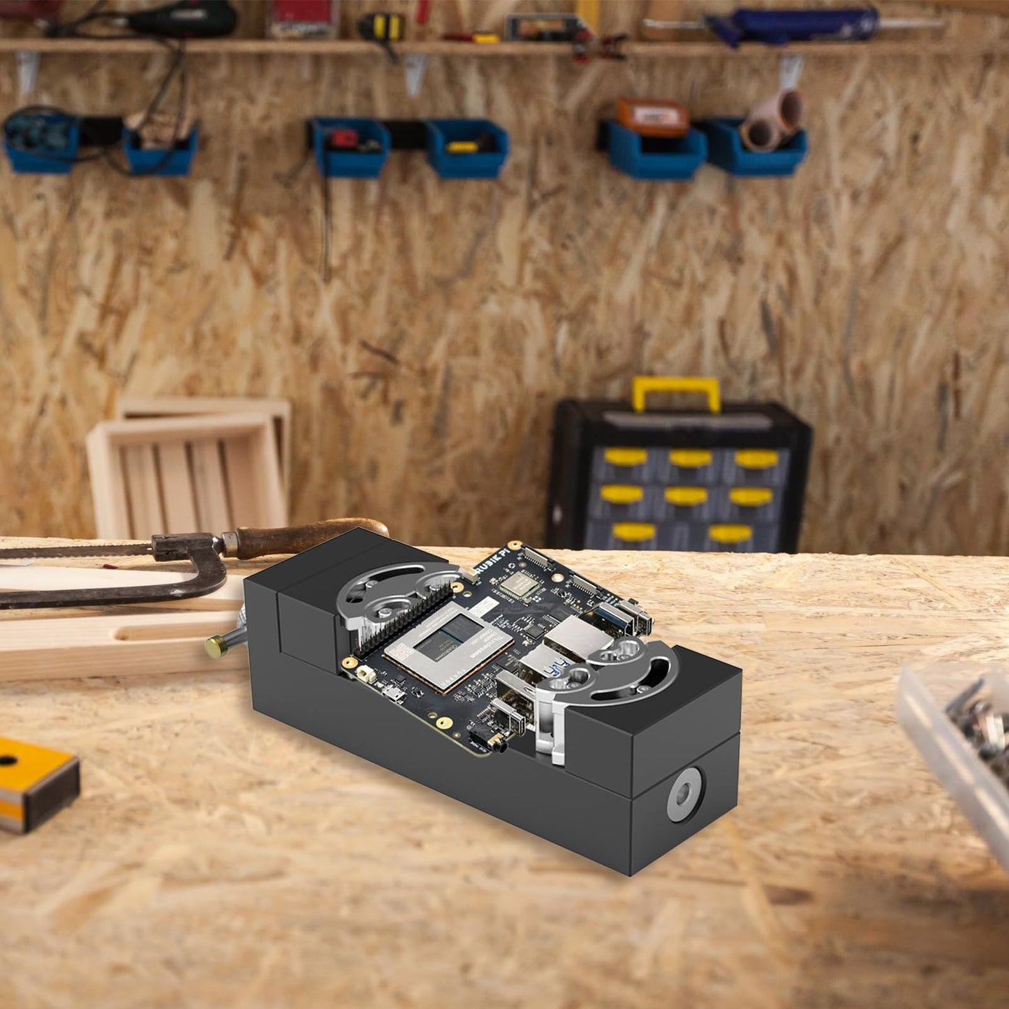 High-Precision Mini Vise Clamp For Universal Clamping of Wood, Plastic, and Metal