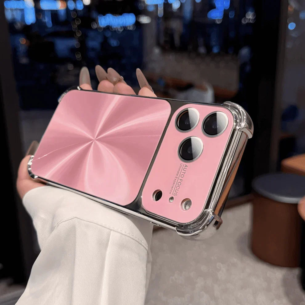 2025 Latest Quad-corner Drop-proof CD-texture Case for iPhone