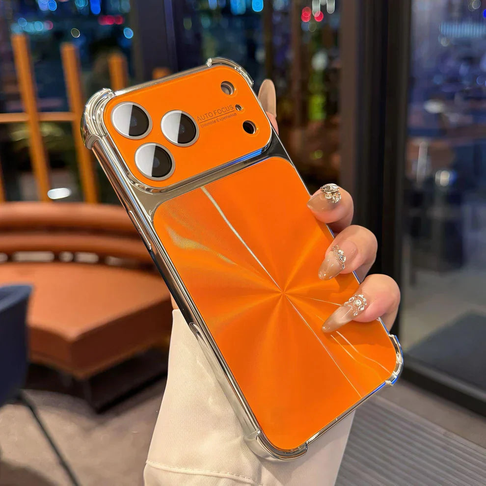 2025 Latest Quad-corner Drop-proof CD-texture Case for iPhone