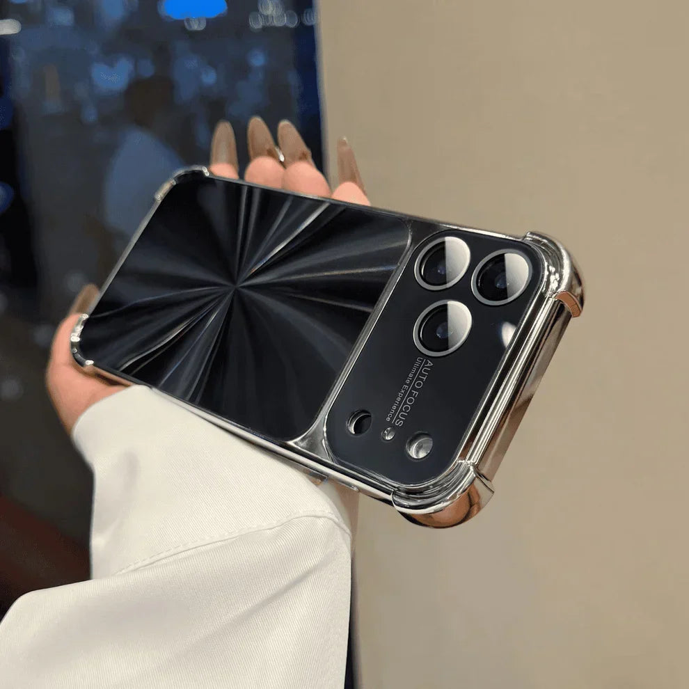 2025 Latest Quad-corner Drop-proof CD-texture Case for iPhone