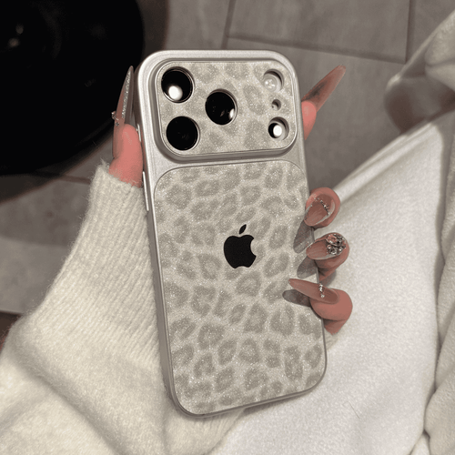 2026 New Premium Glitter Leopard Print Case
