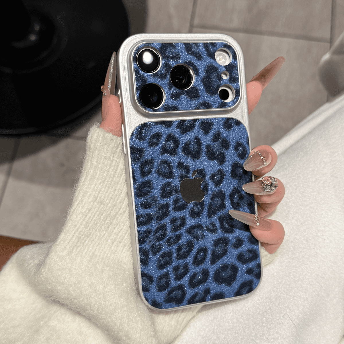 2026 New Premium Glitter Leopard Print Case