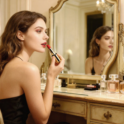 Satin-Matte & Long-Lasting Lipstick