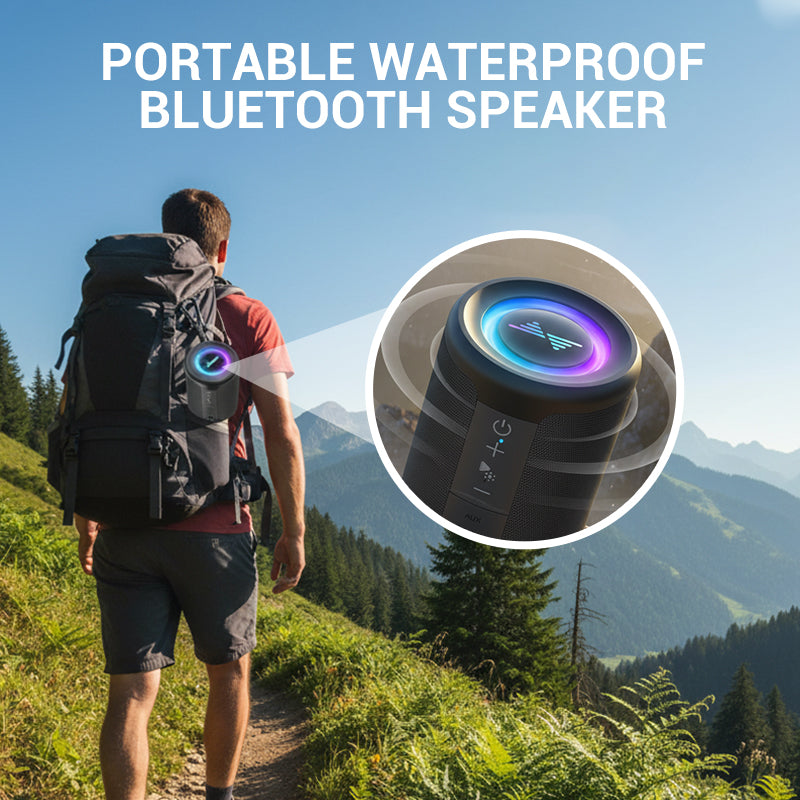 Portable Waterproof Bluetooth Speaker