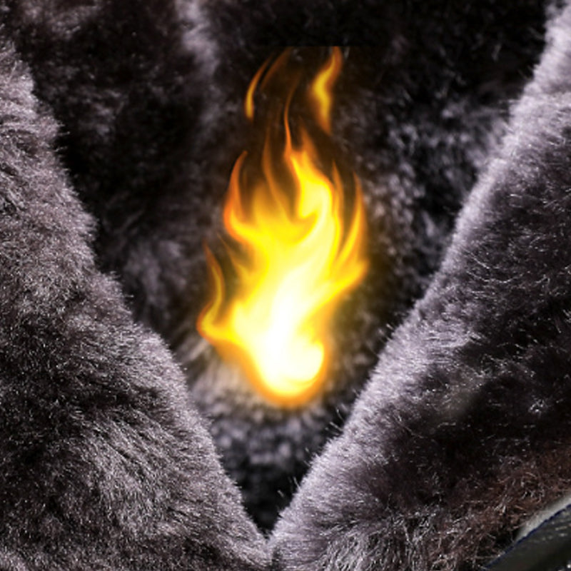 👢 Women's Plush-Lined Winter Ankle Boots – Cozy Fleece Lining & Warm Design, Perfect for Cold Days!