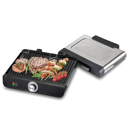 📢📢56 % OFF !!🎅2200W Smokeless Indoor Grill with Non-Stick Plate🥩